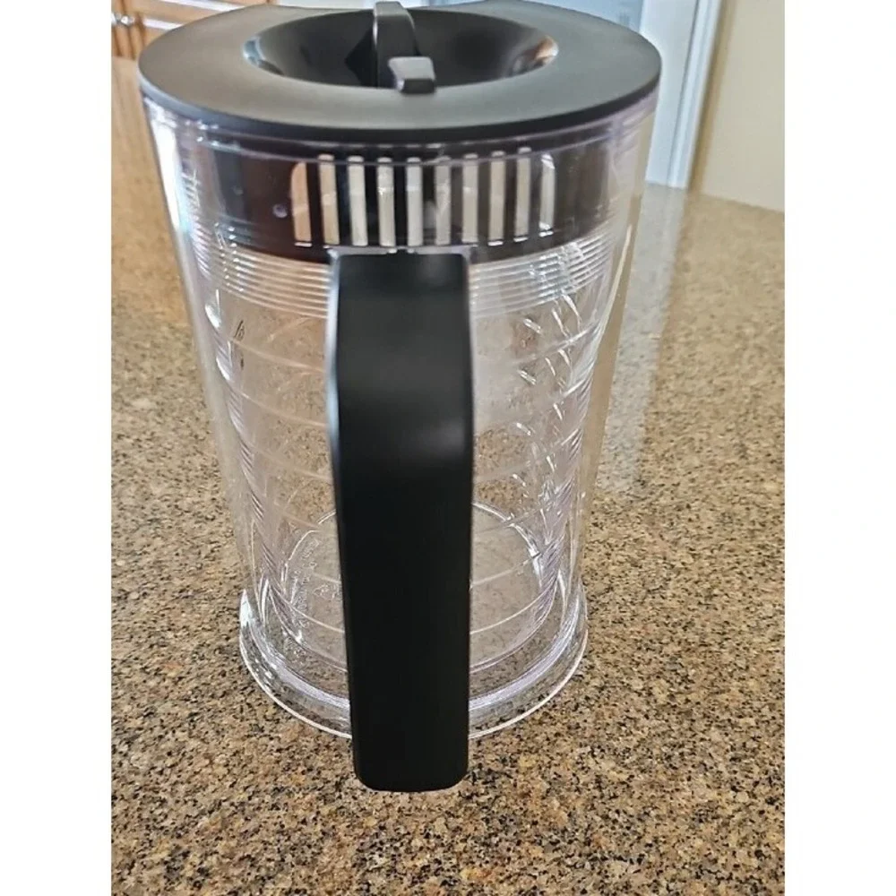 Ninja Over Ice Carafe 50 oz Double Wall Insulated Tritan Plastic Pitcher Clear